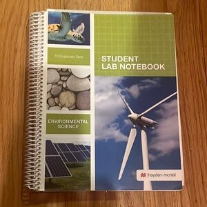 Hayden-McNeil Environmental Science Student Lab Notebook with Spiral Binding